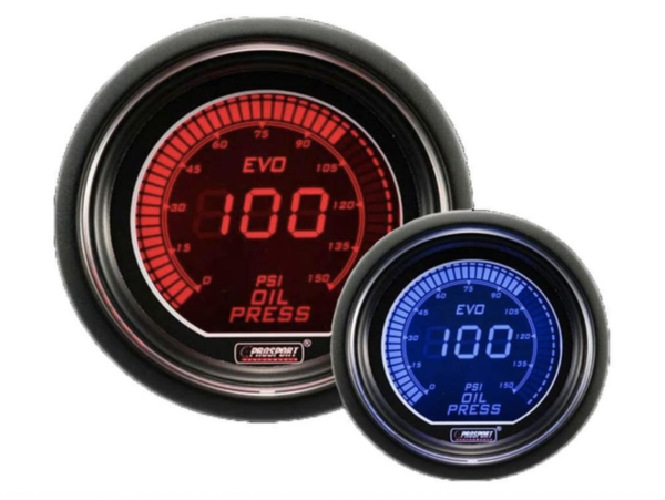 Medidor de presión de Aceite  Digital  (Reloj Aceite)