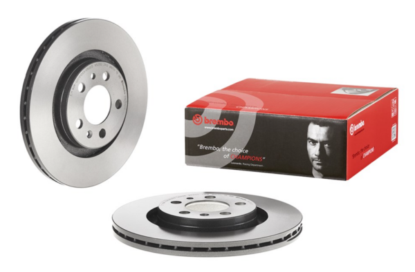 Discos delanteros Brembo 280mm x 22 mm compatibles con 2.0/ TDI