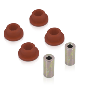 Kit de 4 bushing para brazo de control interno delantero