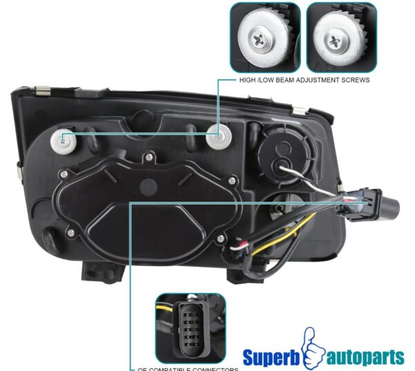 Focos Ojo de Angel para Jetta mk4 (Fondo blanco) - Imagen 5