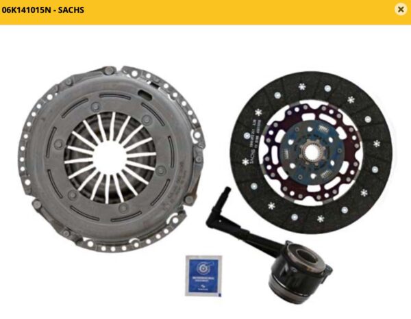 Conjunto de Embrague Clutch 2.0t Vw Mk7