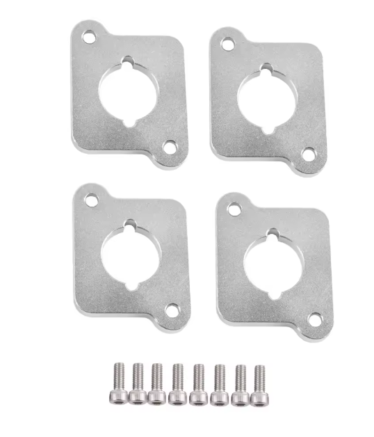 Adaptadores de placa de bobina para Billet color Plateado (de 1.8T a 2.0T)